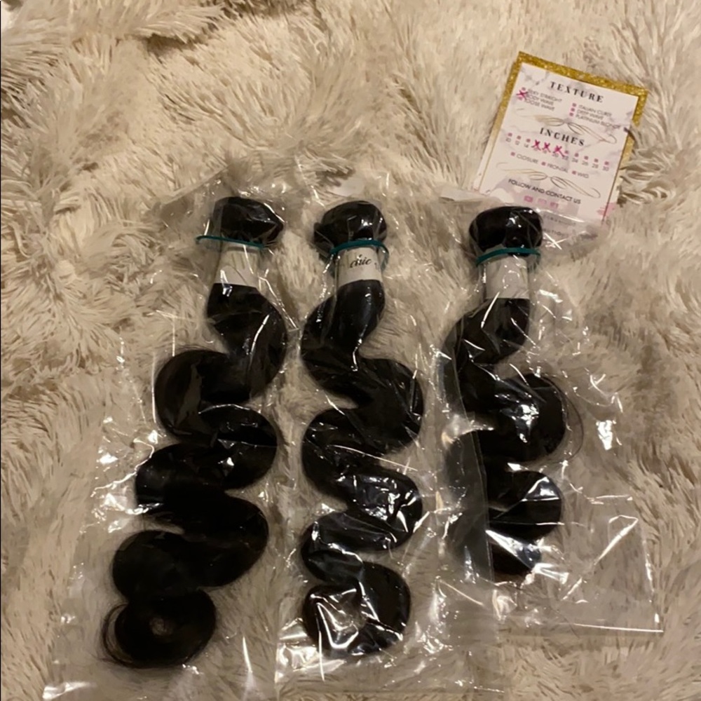 Indian virgin Body Wave. 18,20,22.